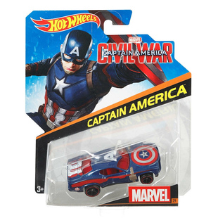 风火轮角色小车漫威复仇者模型玩具车钢铁侠美国队长猎鹰正义联盟