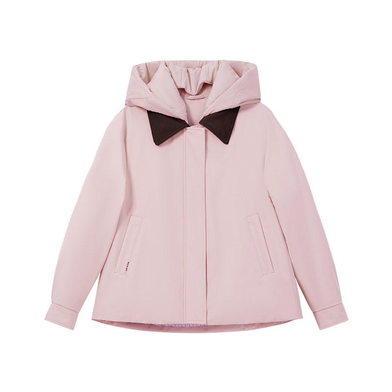雪中飞短款羽绒服女冬季