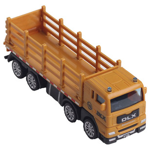 男孩高栏运输卡车宝宝塑胶货车小汽车儿童耐摔滑行工程车玩具车