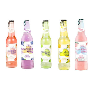 咪噢凯蒂果酒气泡发酵酒女士低度甜酒微酣白桃桃青苹果乳酸菌果味