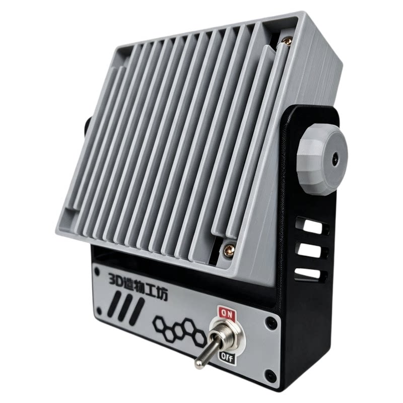 【成品】USB供电5v静音桌面风扇角度可调台面小风扇可用充电宝
