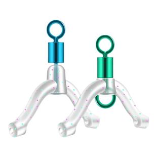 防缠绕字环八字环子线夹连接器子线分叉器渔具用品配件线器双钩