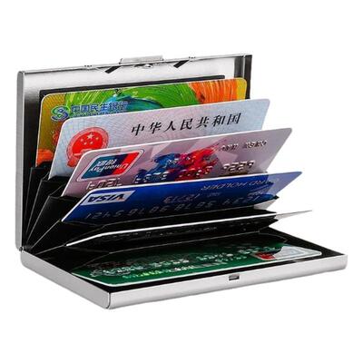 高档金属卡包不锈钢防磁防盗刷