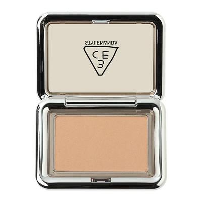 3CE小方块腮红豆沙粉裸米色