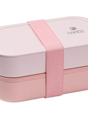 日本camuz饭盒分隔微波炉加热