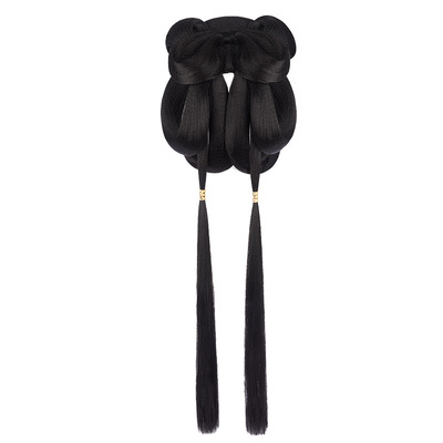 丝慕古风汉服假发髻造型一体式