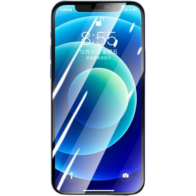 苹果16pro钢化膜高清无孔防尘膜