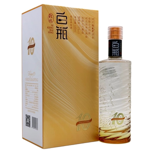 泥坑酒白瓶珍品10浓香型固态法白酒38度500ml*6瓶装纯粮酿造