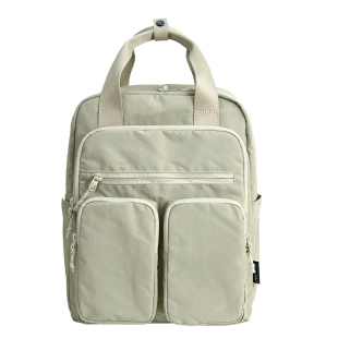 日本双肩包女旅游轻便高颜值大容量通勤背包防水电脑包多口袋书包