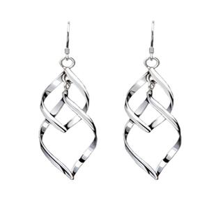 925纯银耳环耳钩耳线母贝珍珠耳钉长款耳坠韩国耳饰结婚银饰品女