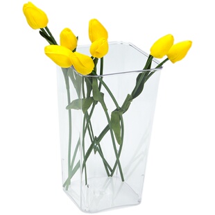 亚克力透明深水养花桶醒花桶鲜花装花插花家用花店专用花艺资材