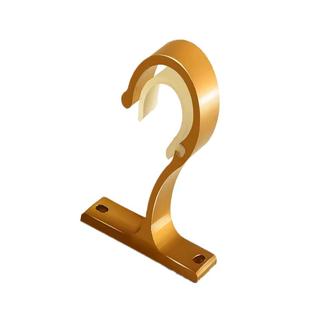 顶装侧装支架窗帘杆单双杆罗马杆配件辅料座底座架杆托挂钩包邮