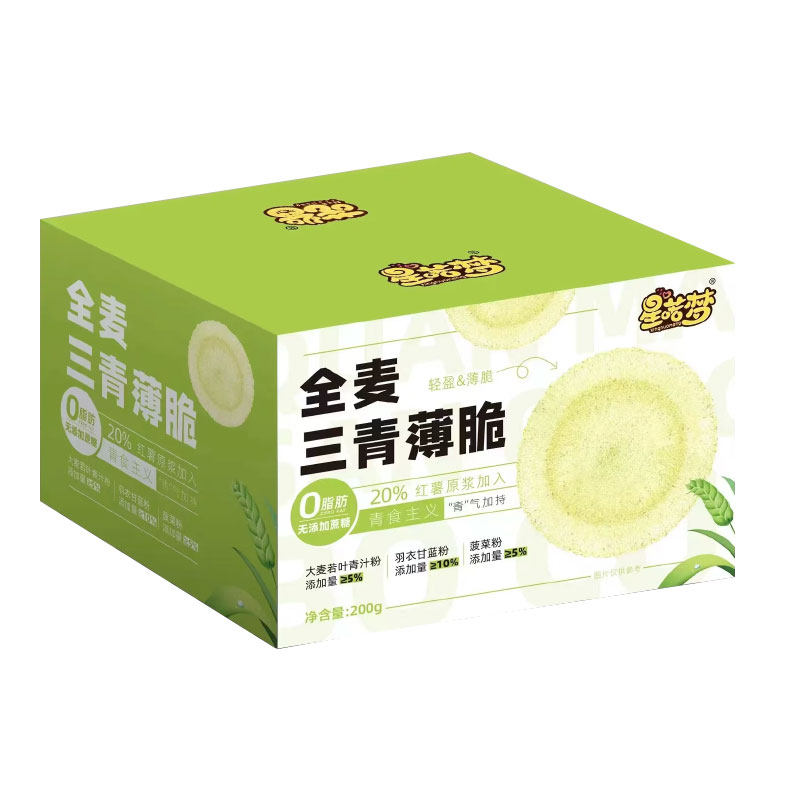 0脂肪0蔗糖孕妇糖人薄脆饼干零食