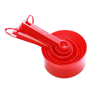 现货塑料量勺10件套 塑料量匙 量杯烘焙工具 套装称量工具