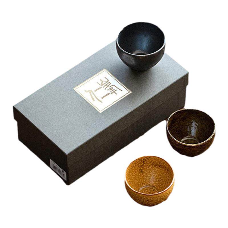 日本进口美浓烧陶瓷5件套茶杯