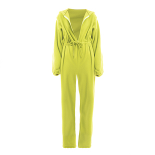 YUMO舞蹈服冬季保暖绒连体运动套装秋冬芭蕾舞练功服热身训练服