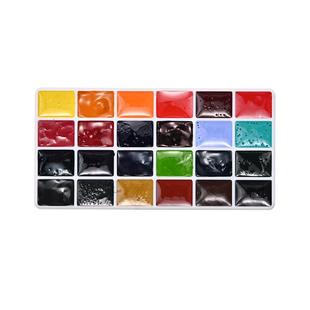 温莎牛顿歌文固体水彩颜料分装荷尔拜因DS白夜史明克学院级大师级24色学生美术生专用绘画工具套装便携