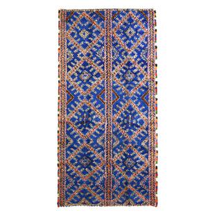 Roomology摩洛哥进口羊毛手工地毯BeniMguild系列客厅毯复古毯