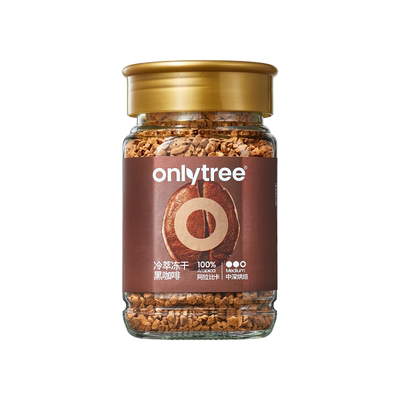 onlytree冷萃冻干黑咖啡