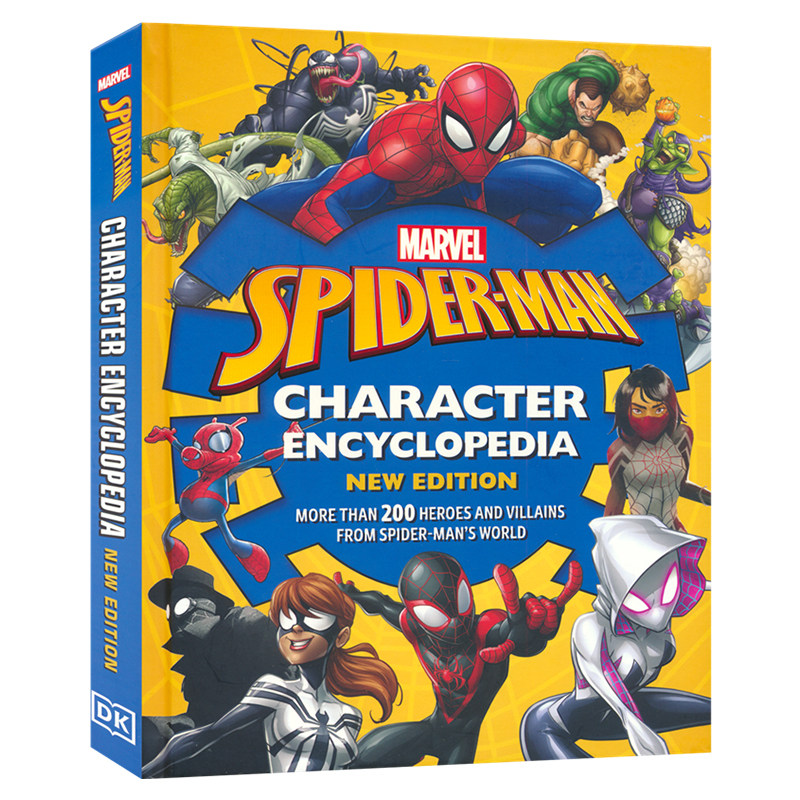 DK Marvel Spider-Man Character Encyclopedia New Edition 漫威蜘蛛侠角色百科全书 新版 精装英版 英文原版进口图书
