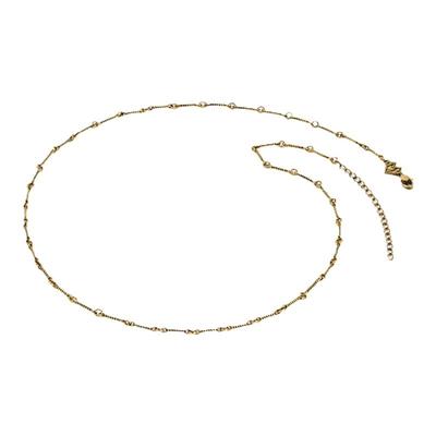 MONOLOGUE独白复古黄金项链