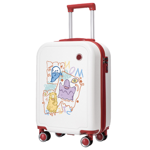 卡通20寸拉杆箱万向轮轻便男女生旅行箱18寸免托运登机箱行李