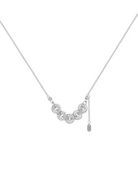 五帝钱流苏项链女轻奢小众设计