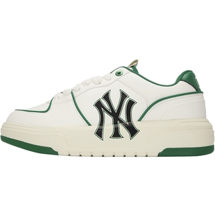 MLB厚底鞋板鞋男鞋女鞋2025冬季新款学长鞋低帮运动鞋休闲鞋鞋子