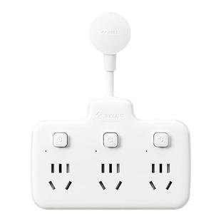 公牛插座插头转换器多功能一转二三扩展转换头电源分插器无线插排