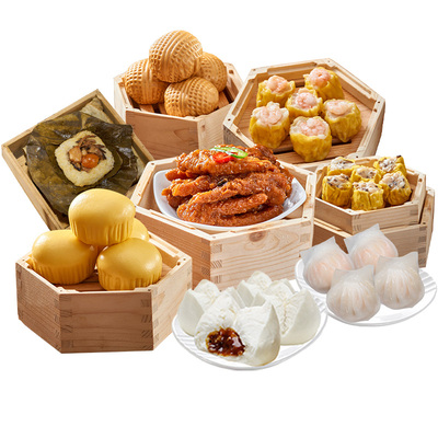 茶楼同款广式点心8袋装家用早餐