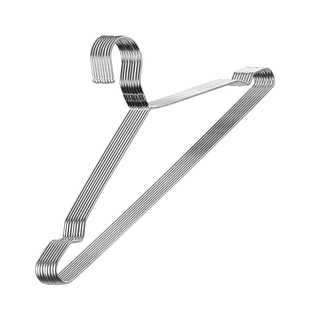 304不锈钢衣架家用挂晾衣服架子加粗加厚凉铁晒衣挂特粗宿舍撑子