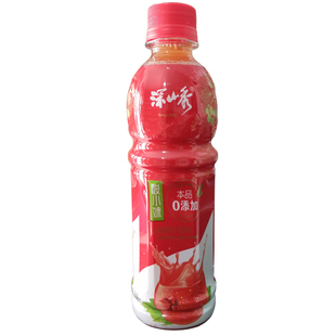 深山秀山楂果汁饮料果蔬味汁东北鞍山岫岩酸甜358ml*12瓶整箱包邮