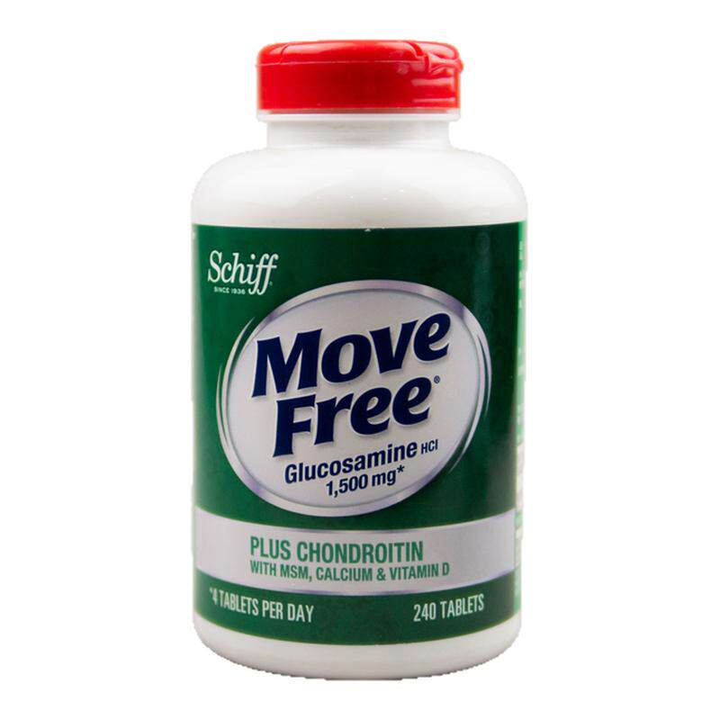 美国进口MoveFree维骨力高钙氨糖软骨素钙维D3中老年缓解关节疼痛