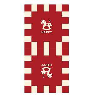 【一马平川】红色抱枕客厅沙发靠垫喜庆新年装饰床头靠枕2026新款