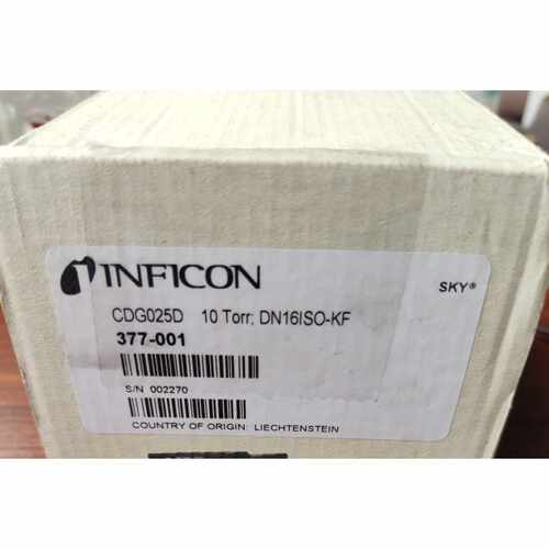 议价INFICON   CDG025D 英福康真空计  薄膜规  10torr，PN:377-0