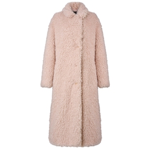 【奥莱】MAXRIENY旷野轻暖环保皮草保暖大衣