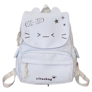 袋鼠双肩包可爱风2025网红爆款书包小学生女轻便儿童出游黄色背包