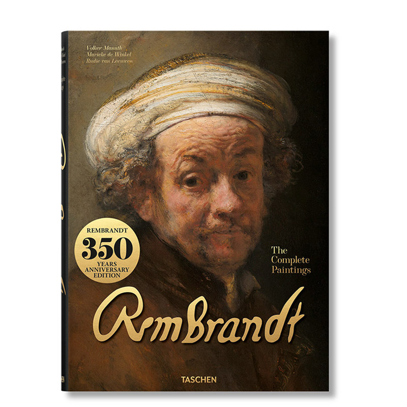 【现货】TASCHEN 伦勃朗作品全集 特大开本 Rembrandt The Complete Paintings 英文艺术画册画集进口原版绘画精装书籍塔森图书