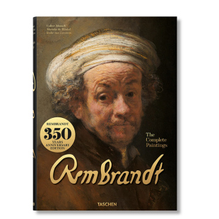 【现货】TASCHEN Rembrandt The Complete Paintings伦勃朗作品全集绘画塔森精装特大开本艺术画册画集进口原版书籍英文图书出版