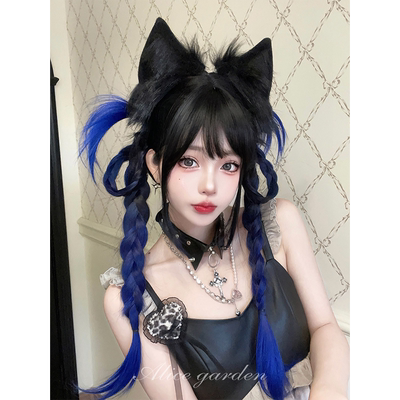 alicegarden高温丝渐变长假发