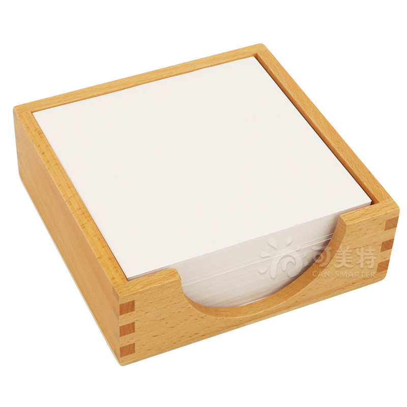 美特蒙氏语言教具14x14cm白纸