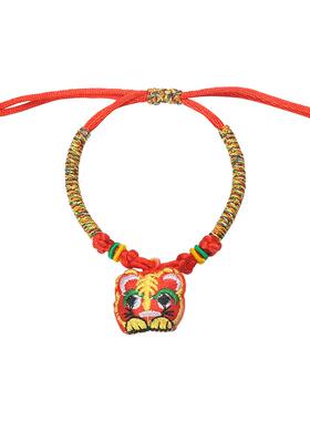 端午节手工编织五彩绳手链