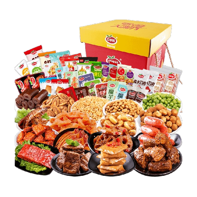 口水娃零食礼盒随心吃1.178kg