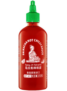 泰国原装进口水妈妈是拉差辣椒酱sriracha拉茶拉查泰式蘸酱515g