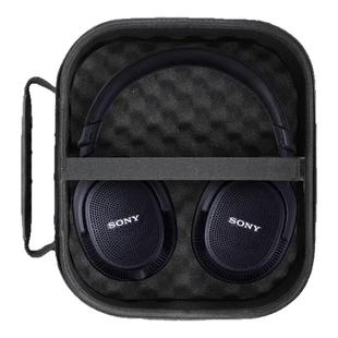 虎炳适用Sony索尼耳机收纳盒头戴式MDR-MV1耳机包抗压防震mdr-m1收纳包保护耳机XB1000轮胎保护袋硬壳便携盒