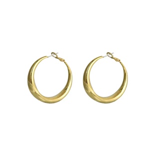 素圈金属蚊香盘耳夹女2026新款轻奢高级感耳环耳钉夸张无耳洞耳饰