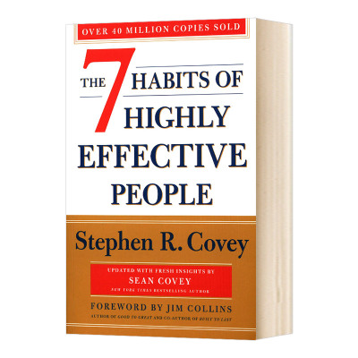 现货 The 7 Habits of Highly Effective People  高效能人的七个习惯 30周年纪念版