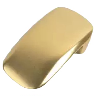 黄铜皮带扣板式皮带头男款休闲裤带扣光面简单休闲腰带扣头