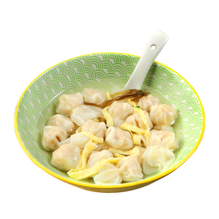 江南之味虾仁鲜肉小馄饨速冻金鱼小云吞方便速食早餐面食配汤料包