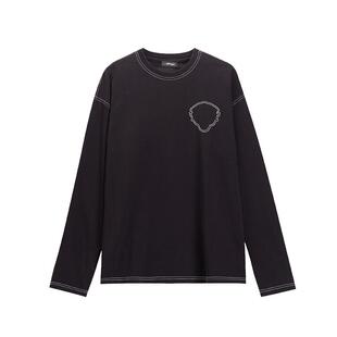 Ed Hardy埃德哈迪美式复古水洗虎头潮牌时尚男士百搭宽松长袖T恤